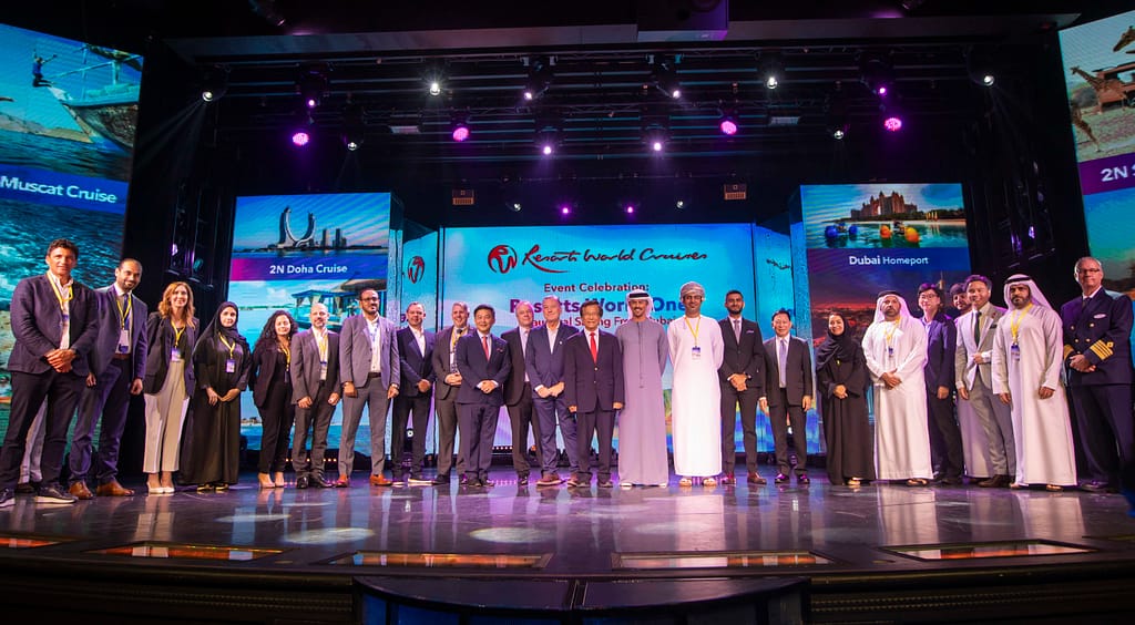 Resorts World Cruises celebrates maiden sailing from Dubai