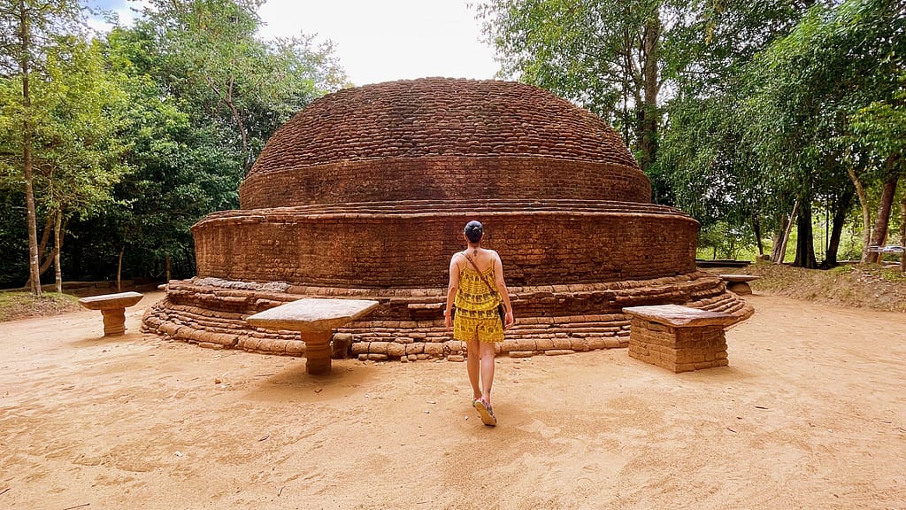 Rajagala second stupa