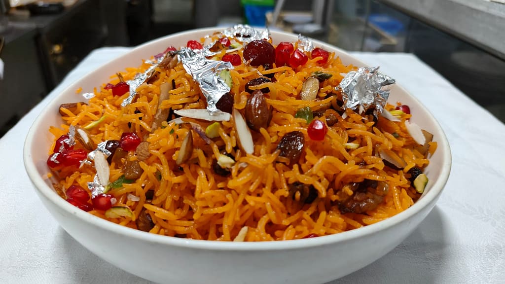 Zarda Pulao- Must-Try Exquisite Festival Recipes