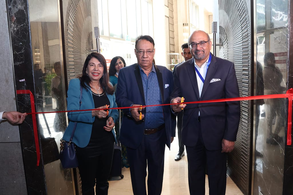 Ribbon Cutting at 26th MTM and LLTM Travel Exhibition on 30 May 2024 at JW Marriott Mumbai Sahar