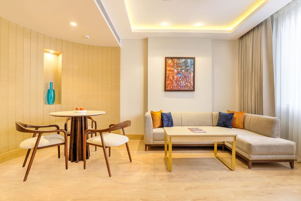 Junior suite living room shot 1 Lemon Tree Hotels opens 68-key Lemon Tree Hotel, Aligarh