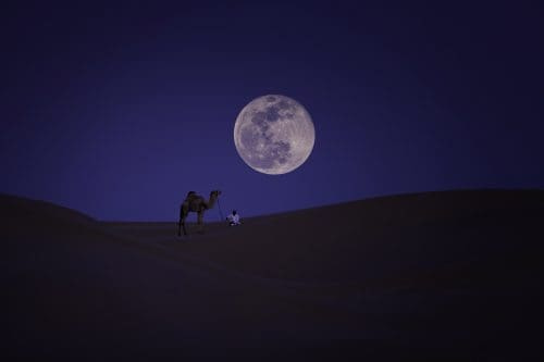 Astro-Tourism - Supermoon in Qatar