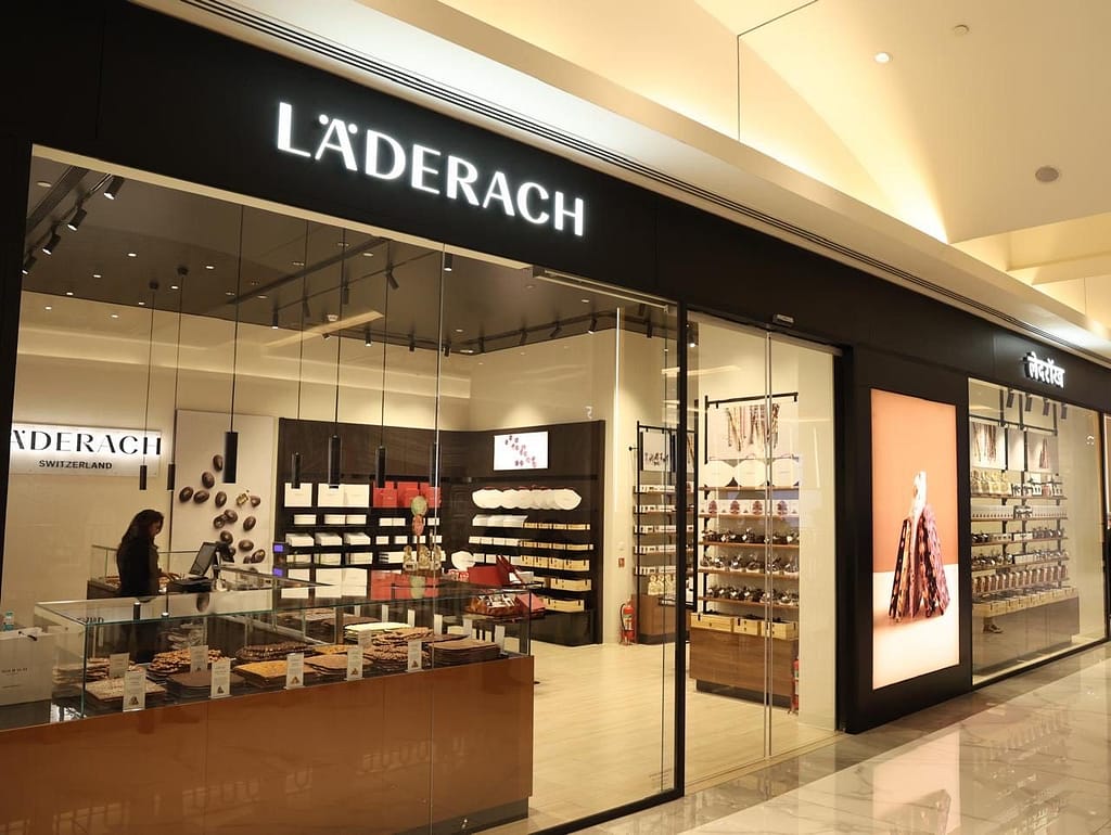 Laderach 1 DS Group launches 1st luxury Laderach store at Jio World Plaza in Mumbai