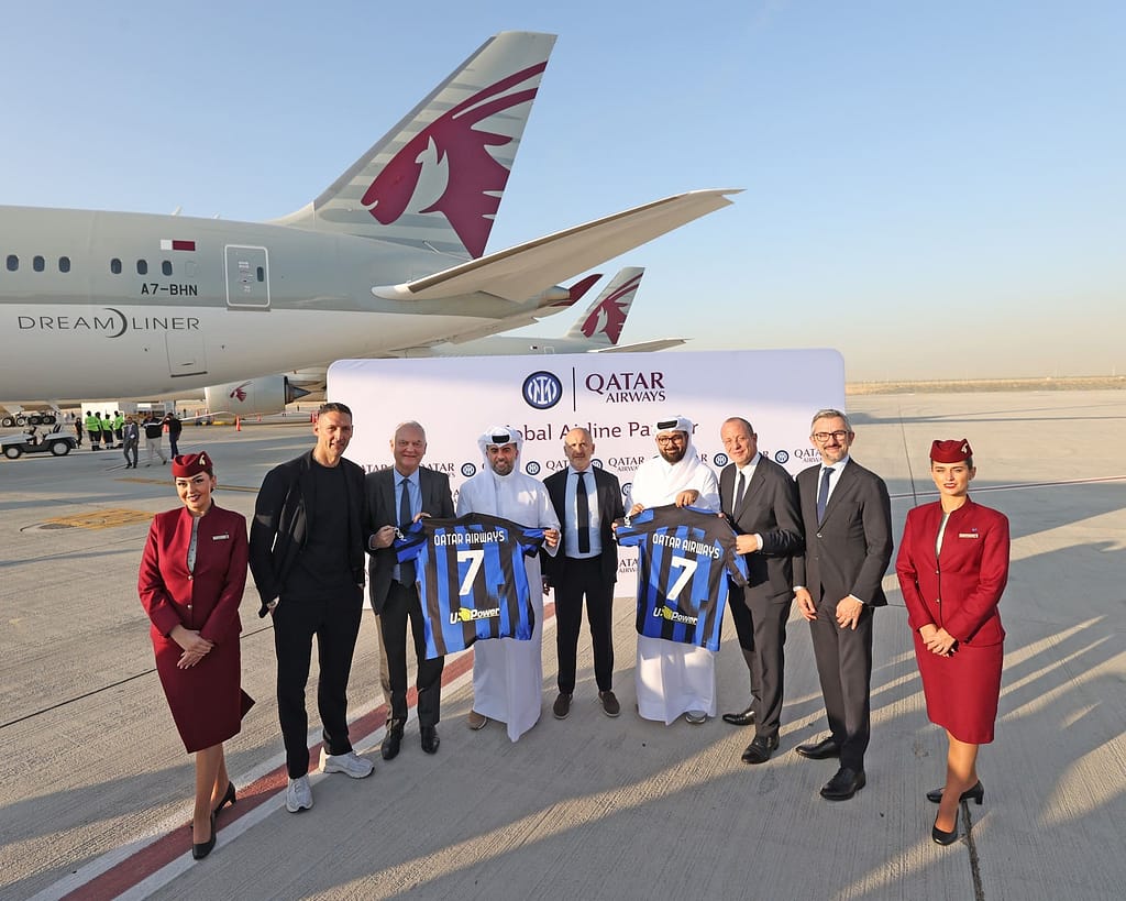 Qatar Airways becomes the Official Global Airline Partner of Italian Giants FC Internazionale Milano