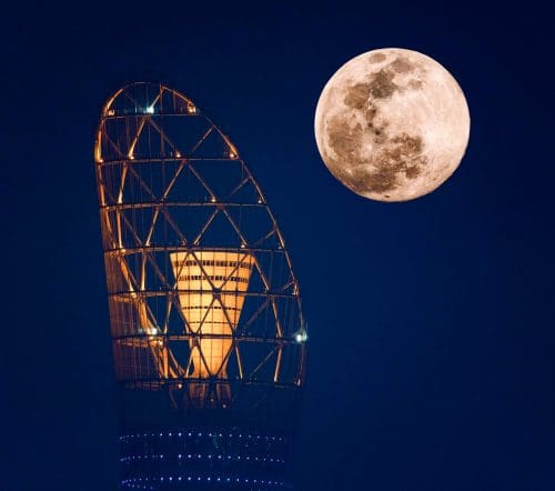 Astro-Tourism - Supermoon in Qatar