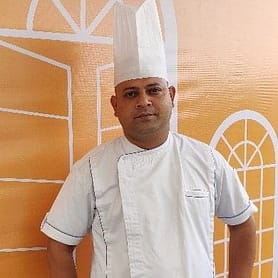 Singhare ka Halwa by Chef Ajay Khanna, Radisson Blu Faridabad for Navratri