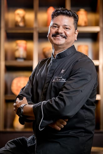 Chef Asif Qureshi, Indian Masterchef at , JW Marriott Mumbai Juhu