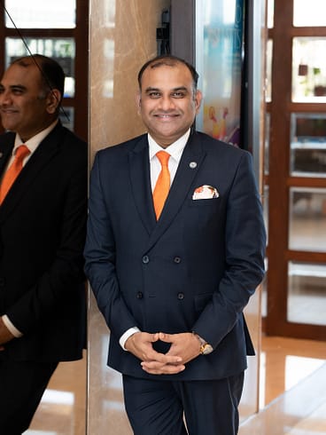 Raj Kadamuturu, Director of F&B, Sheraton Grand Bangalore at Brigade Gateway