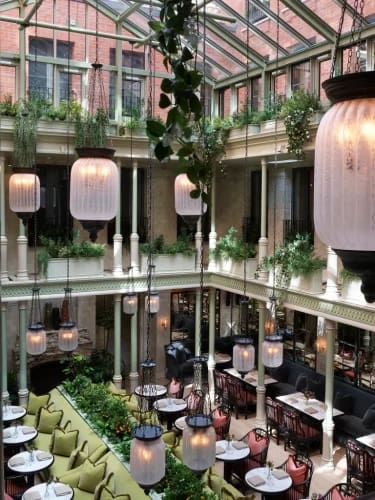 NoMad London-Atrium (Photo Credit-Simon Upton)