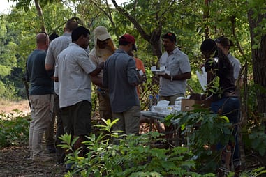 Journey of discovery in Zambezi  
Friends and food