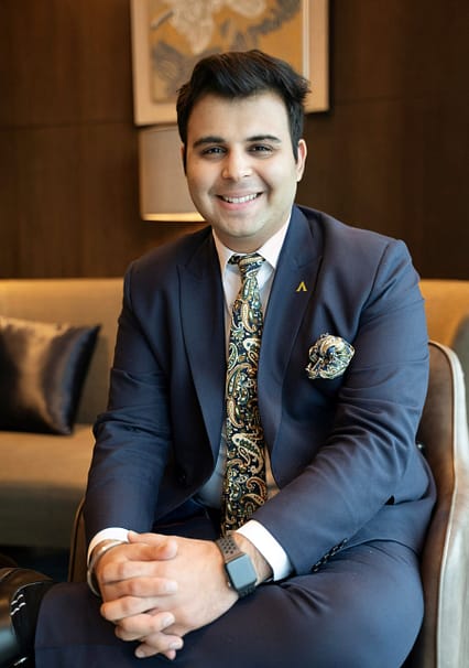 Dhruv Hemrajani, Rooms Division Manager, Conrad Bengaluru