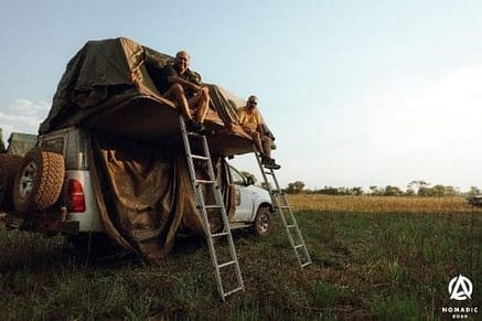 Journey of discovery in Zambezi 
 Toyota Hilux’s specially modified with rooftop tents 