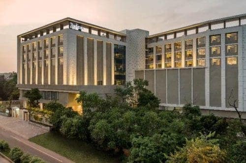 Radisson Bhopal facade 104 -room Radisson Bhopal opens its doors to guests in the beautiful city of lakes