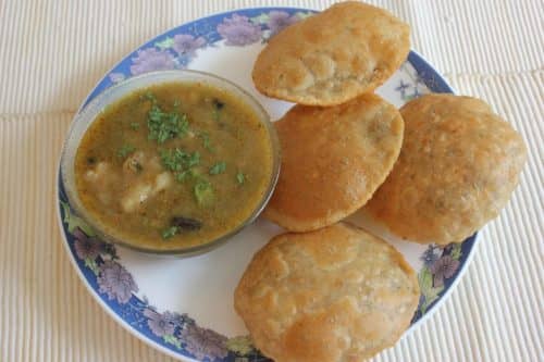 Bedai Sabzi- Bihari food