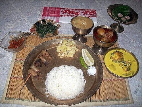 Assamese Thali scaled Plate by Plate: The Story of 8 Delicious Indian Thalis