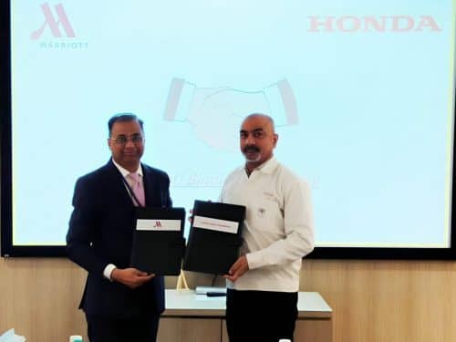 Honda India Foundation (HIF) signs MOU with Marriott Group of Hotels