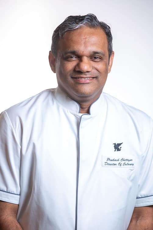 Chef Prakash Chettiyar, Director of Culinary, JW Marriott Mumbai Sahar