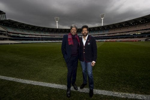 L-R- Kapil Dev and Kabir Khan, Indian Film Festival Mlebourne - Visit Victoria