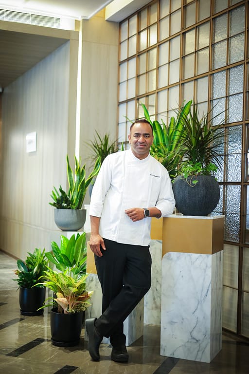 Chef Rohan Malwankar, Executive Chef at Navi Mumbai Marriott Hotel