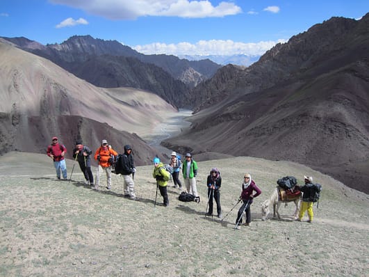 Trekking in Ladakh- Top Adventure Travel Hotspots for Millennials and Gen Zs (Image Courtesy: Flickr)