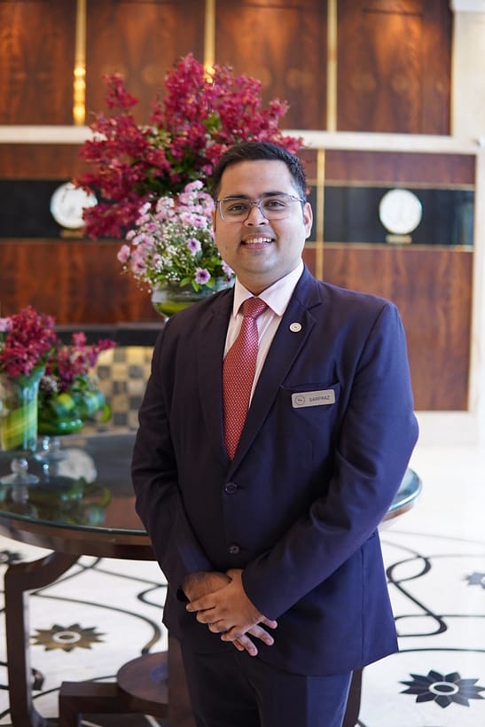 Sarfrazuddin Khan, Front Office Manager, Sheraton Grand Pune Bund Garden Hotel