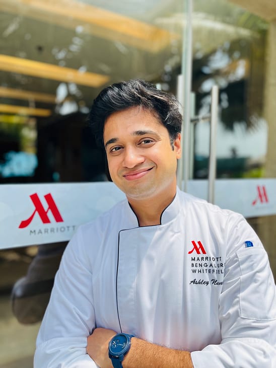 Chef Ashley Nunes, Executive Chef, Bengaluru Marriott Hotel Whitefield