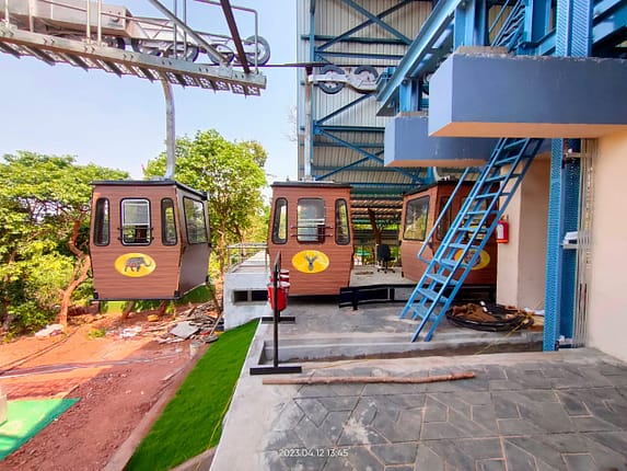 Damodar Ropeways’ Nandankanan Ropeway in Odisha