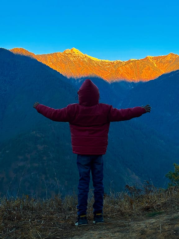 First Sunrays of India- The Allure of Arunachal Pradesh (Image Courtesy Veebha Bandekar Tripathi)