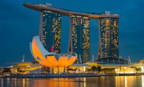 Singapore's Marina Bay Sands (source: Global Asset Solutions)
