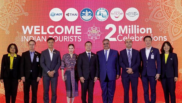 Tourism Authority of Thailand celebrates the 2,000,000th Indian Tourist Arrival of 2024