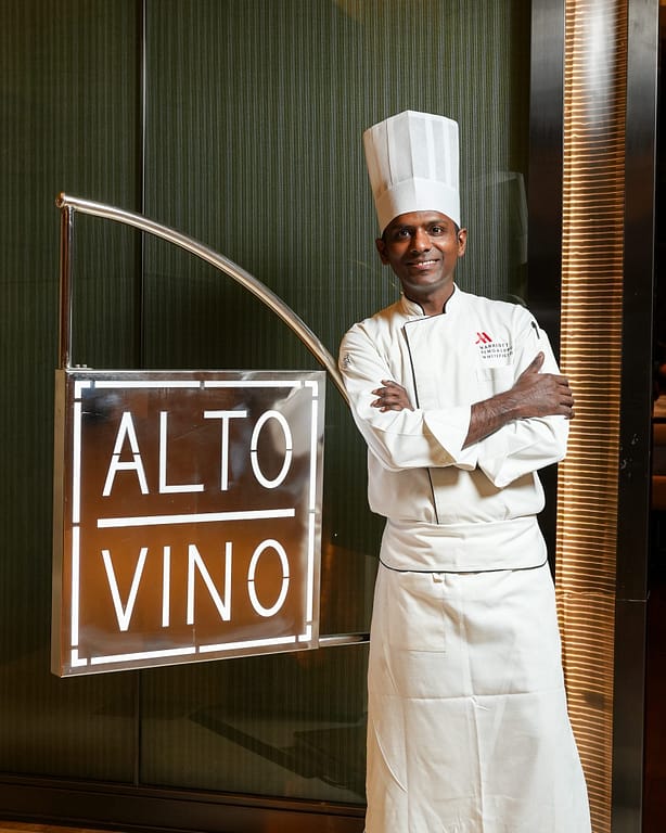 Chef B Visu, Speciality Chef at Bengaluru Marriott Hotel Whitefield