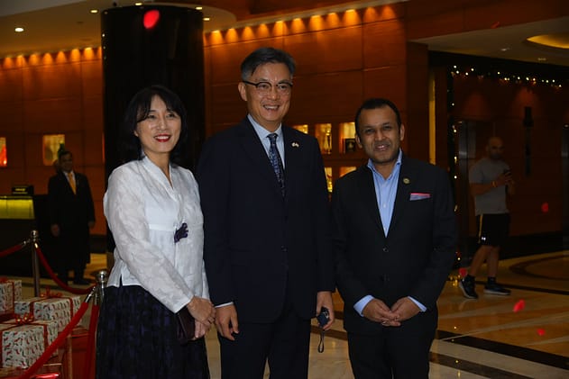 Gu Junghyun,H.E., Mr.Chang Jae-Bok, the ambassador of the Republic of Korea, Ashwni Kumar Goela