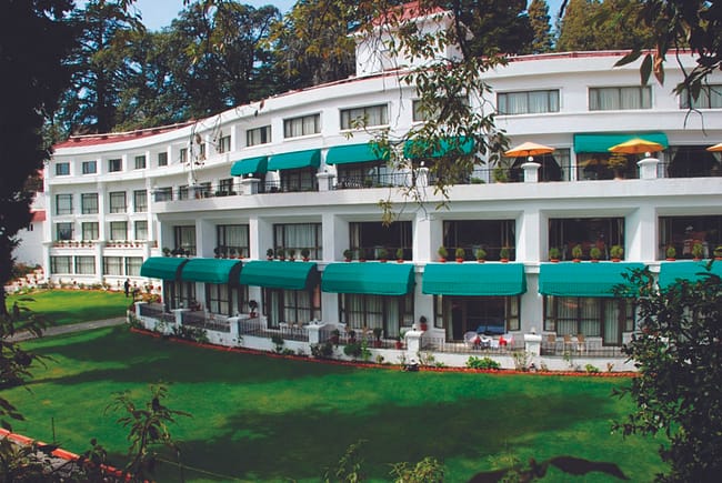 Façade of The Manu Maharani Nainital, a member of Radisson Individuals Retreats