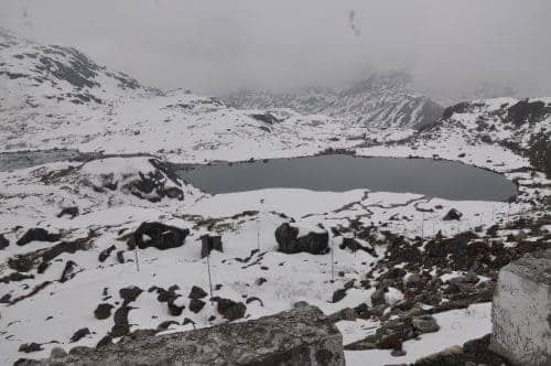 Tsomgo Lake en route to Nathu-la Pass