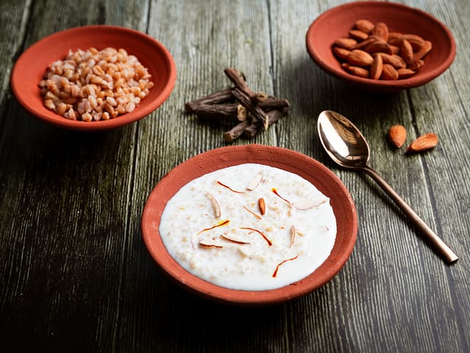 ITC Hotels Feel Good Menu - Muletthi Badam Kheer almond