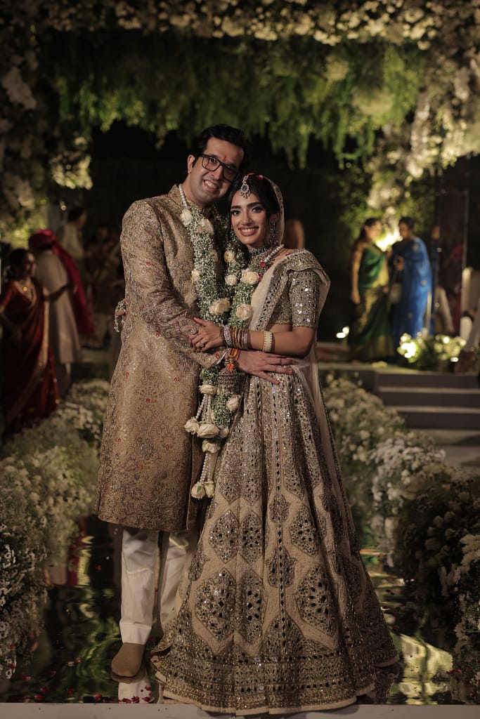 Sustainable fashion will take center stage, as both brides and grooms increasingly choose eco-friendly fabrics Image courtesy: Plush Weddings