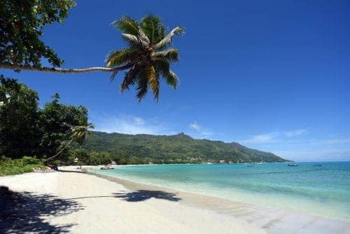 Landscape shot Beau Vallon Beach - Image courtesy Ennio Maffei