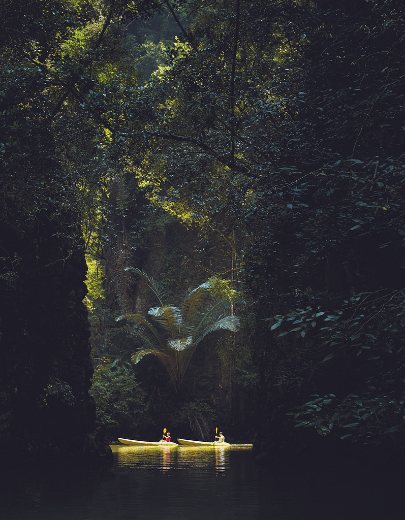 Kayaking at Phulay Bay, A Ritz Carlton Reserve, Thailand- One of the Adventure Travel Destinations 