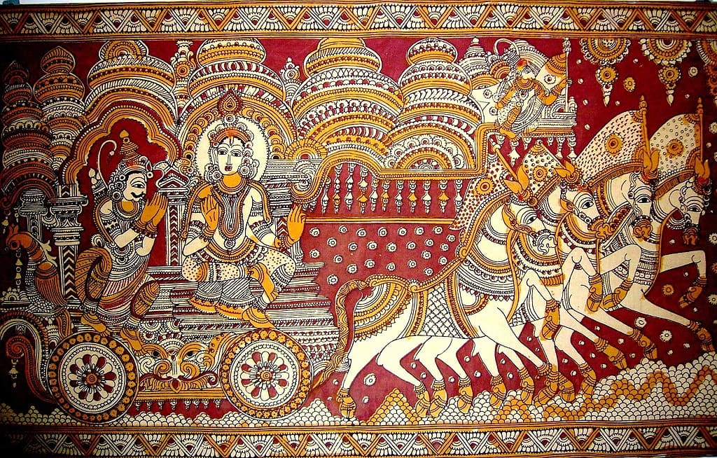 Kalamkari at Andhra Pradesh - Artisan Villages and their Craft and Culture  