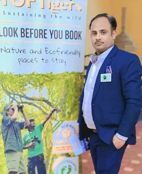 Hem Singh Rathore, General Manager - Operations & Development,  Kutani Bagh Sariska Alwar Rajasthan